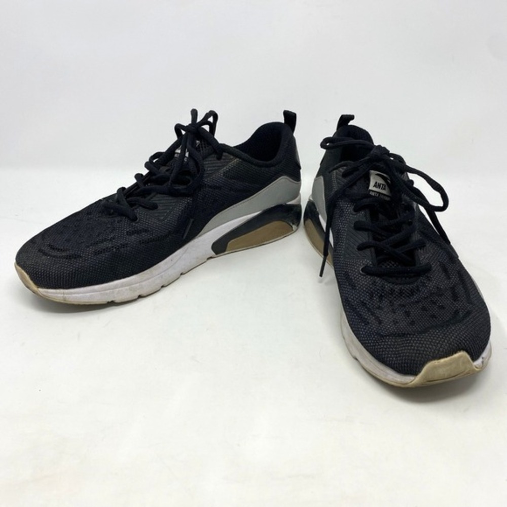 Anta Training Sneakers Mens 8.5 Black White Athletic Running‎ Shoes Gorpcore